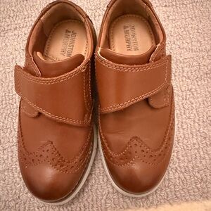 Johnston & Murphy Kids Tan Dress Shoes